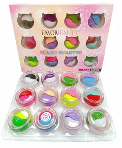 KIT FAVORBEAUTY COLOR PALETTE ARTISTICO-ACTIVO CON EL AGUA 12U. #NO.A32