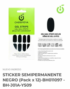 STICKER SEMIPERMANENTE 14PCS CHERIMOYA #BH011097