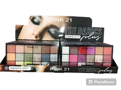 SOMBRA PARA OJOS + GLITTER / THE BASICS PLUS -PINK 21 # CS4023