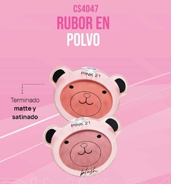 RUBOR EN POLVO EFECTO MATTE -PINK 21# CS 4047 en internet