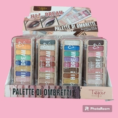 4 PALETAS SOMBRAS DE DIFERENTES COLORES HI DREAM -TEJAR # ART.2674