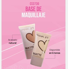 BASE LIQUIDO 6 TONOS DIFERENTES/ PINK 21 #CS 3730 - comprar online