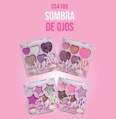 SOMBRA DE OJOS HEARTS / PINK 21 #CS4105