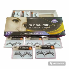 PESTAÑAS POSTISAS CAJA X 10 CPS / GLOBAL GIRLS # HT-293