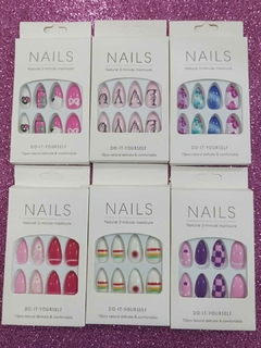 UÑAS POSTIZAS ADHESIVAS - NAILS # 5M-348