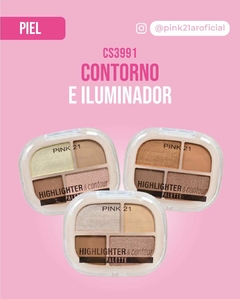 CONTORNO + ILUMINADOR / PINK 21#CS3991 - comprar online