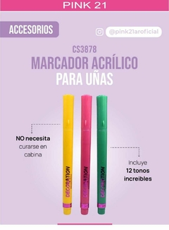 MARCADOR ACRILICO / PINK 21 #3878 en internet