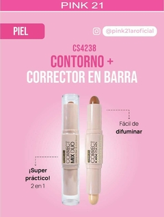 CORRECTOR + CONTORNO / PINK 21 #4238