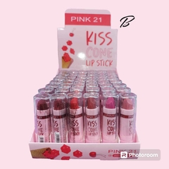 LABIAL EN BARRA KISS CRONE / PINK 21 #CS4347 en internet