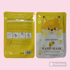 MASCARILLA DE MANO MIEL HIDRATANTES KISSCROWN