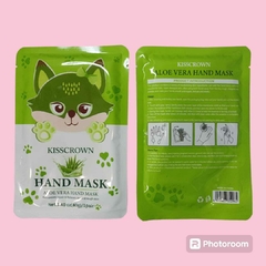 MASCARILLA DE MANO ALOE VERA KISSCROWN