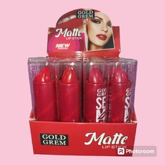 LABIAL MATTE X 12U/ GOLD GREM # 3353