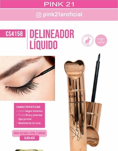 DELINEADOR LIQUIDO LOVED / PINK 21 # CS 4158 - comprar online