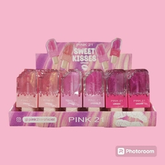 BRILLO LABIAL SWEET KISSEES / PINK 21 # CS3716 - comprar online