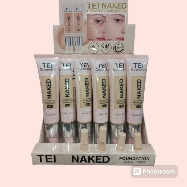 Base Liquida Hrs A Pruebas De Agua Naked Tei Ti