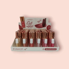 BRILLO LABIAL CALL ME AGAIN / PINK 21 # CS 4756 - comprar online