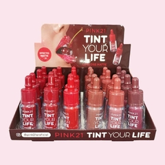 LABIAL LIQUIDO EFECTO MATTE TINT YOUR LIFE / PINK 21 # CS4772 - comprar online