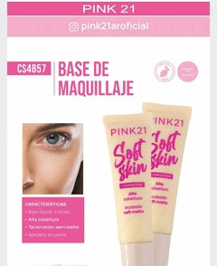 BASE DE MAQUILLAJE SOFT SKIN / PINK 21 # CS4857