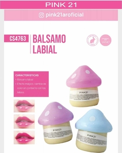 BALZAMO LABIAL MUSH LIPS / PINK 21 # CS4763