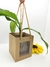 50 Sacolas com Visor em acetato para kokedamas e flores 10x10x12 - comprar online