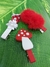 Hair Clips Cogumelo