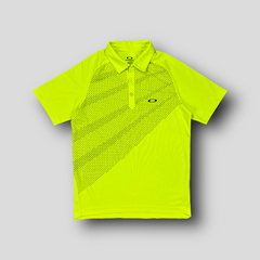 Camiseta Polo Golf Oakley Verde