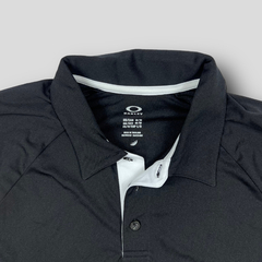 Camiseta Polo Golf Oakley Preta - loja online