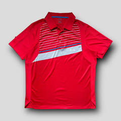 Camiseta Polo Golf Oakley Vermelho