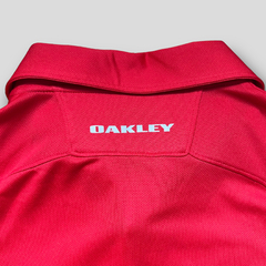 Camiseta Polo Golf Oakley Vermelho - Reuzzze