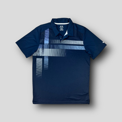 Camiseta Polo Golf Oakley Azul