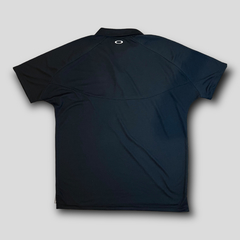 Camiseta Polo Oakley Metal Icon Preta - comprar online