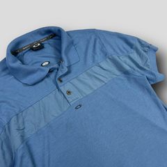 Camiseta Polo Oakley Azul Icon Metal na internet