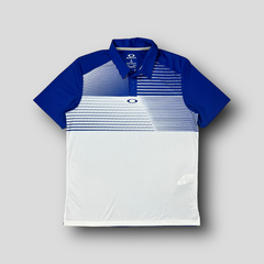 Camiseta Polo Golf Oakley Azul