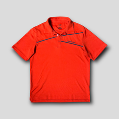 Camiseta Polo Golf Oakley Laranja