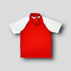 Camiseta Polo Golf Oakley Vermelha