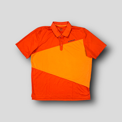 Camiseta Polo Golf Oakley Laranja