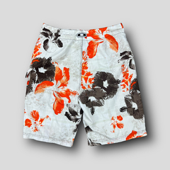 Bermuda Oakley Floral Laranja - comprar online