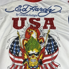 Jaqueta Ed Hardy USA Vintage - Reuzzze