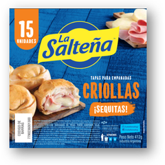 TAPA EMPANADA CRIOLLA LA SALTEÑA