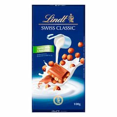 LINDT SWISS CLASSIC TABLETA AVELLANAS