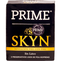 Preservativos Prime Skyn 3U.