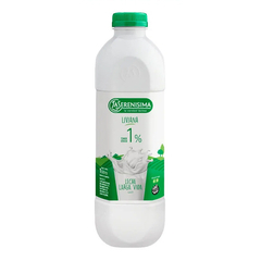 LECHE LS DESCREMADA 1% PET 1L