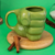 Caneca Mão Punho Hulk Smash Avengers