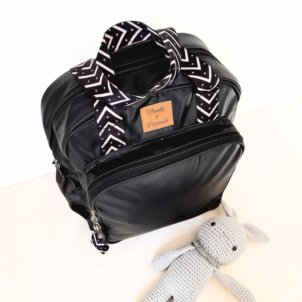 Mochila 2025 maternal cuero