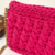 Bolsa de Crochê Ponto Cruzado cor Mostarda com alça transversal na internet