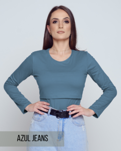 Blusa Clara Azul Jeans