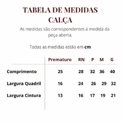 Calça Bebê - loja online