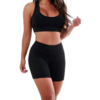 PWF Conjunto Fit Bermuda Top Recorte