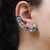 Brinco Ear Cuff pedrarias