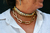 Choker bicolor